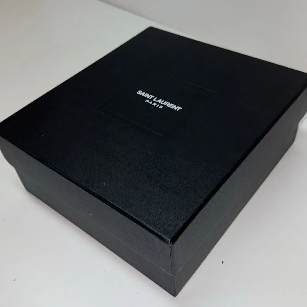 🔥Saint Laurent Paris  Blown Heels Elegant Design Sz 8 USA 38eu New in box - Picture 10 of 10
